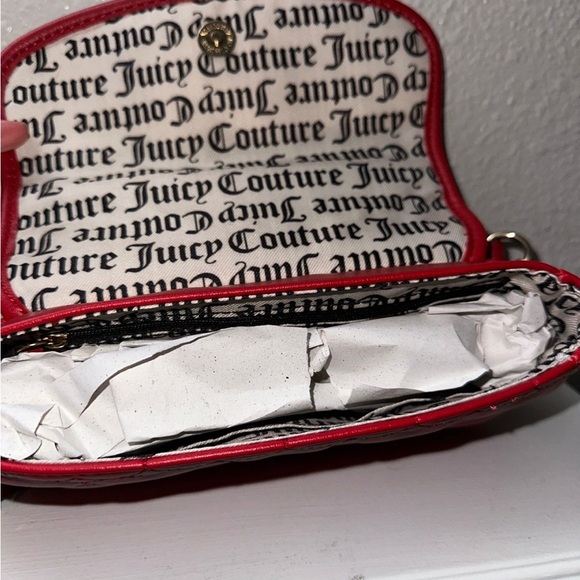 Juicy Couture Red Quilted Shoulder Bag - Picture 4 of 5